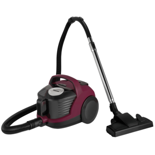 GRUNDIG VCC 3870A Bodenstaubsauger berry/sw Zyklon beutellos 800W 76db (GMS2730)
