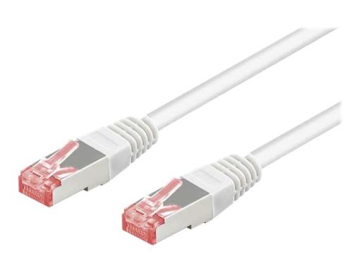 Goobay CAT 6-100 SFTP PIMF weiß 1m