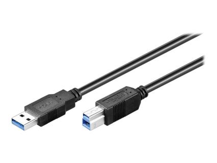 Goobay USB 3.0 Kabel 1,8m A-Stecker/B-Stecker schwarz