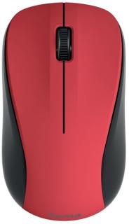 Optische 3-Tasten-Funkmaus MW-300 V2, rot, geräuschlos, mit USB-Empfänger