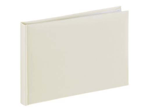 HAMA Fine Art Buchalbum 24x17 36 weiße Seiten sand