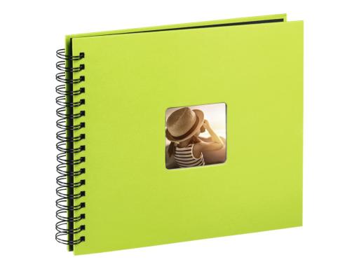 HAMA  Fine Art  Spiral kiwi 36x32 50 schwarze Seiten   10610