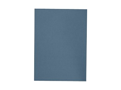 HAMELIN ELBA Aktendeckel, DIN A4, Manilakarton, ohne Druck, blau 250 g-qm - 100