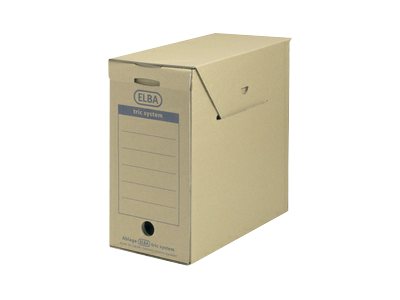 HAMELIN ELBA Archiv-Schachtel standard tric System, naturbraun aus stabiler Wel
