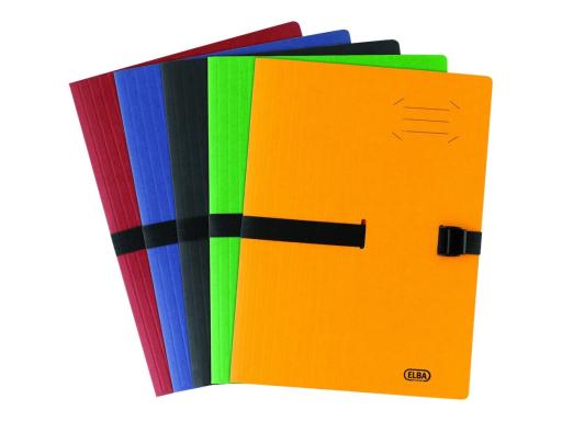 HAMELIN ELBA Dokumentenmappe CLIP'N GO, DIN A4, aus Karton, sortiert vergrößerb