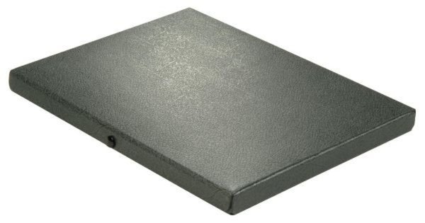 HAMELIN ELBA Dokumentenmappe, DIN A4, Füllhöhe: 20 mm, schwarz mit Druckknopf-V