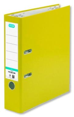 HAMELIN ELBA Ordner smart PP-Papier, Rückenbreite: 80 mm, gelb DIN A4, Einband 