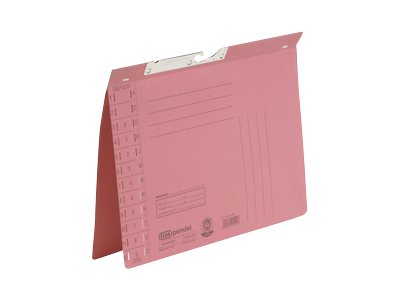 HAMELIN ELBA Pendelhefter, DIN A4, Manilakarton, 250 g-qm, rot - für den Markt: