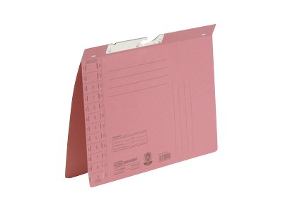 HAMELIN ELBA Pendelhefter, DIN A4, Manilakarton, 320 g-qm, rot - für den Markt: