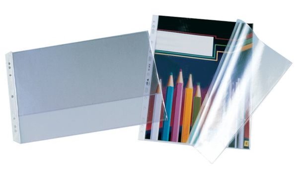 HAMELIN ELBA Prospekthülle, DIN A3 quer, PP, 0,09 mm, genarbt auf A4 gefalzt, o