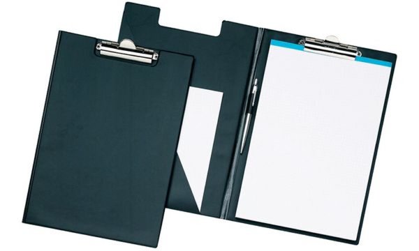 HAMELIN ELBA Schreibmappe, farbig sortiert mit 2 Innentaschen - für Karten im V