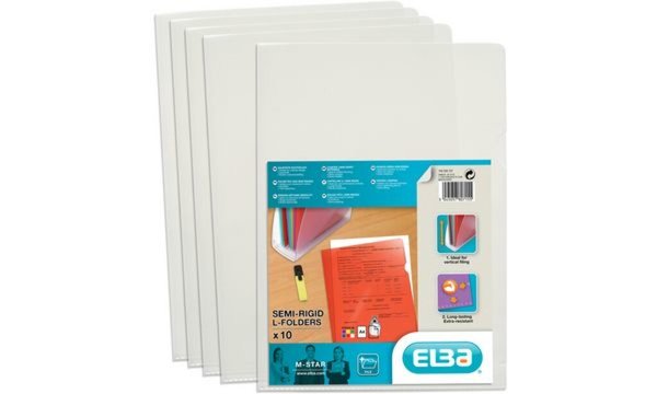 HAMELIN ELBA Sichthüllen M Star, aus PVC-Hartfolie 0,15 mm, farblos 2 seitliche