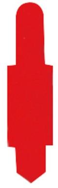 HAMELIN ELBA Stecksignal, rot, Inhalt: 100 Stück - für den Markt: D - L - A - C