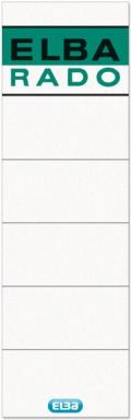 HAMELIN Elba Spine Label for Lever Arch Files 190 x 59 mm White-Green Grün - We