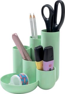 HAN Multiköcher CAMPUS, 6 Fächer, Polystyrol, pastellgrün