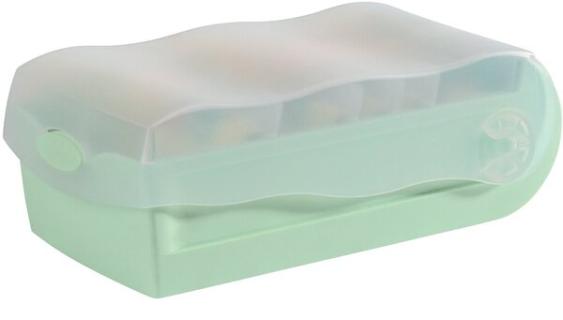 HAN Lernkartei CROCO, A7 quer, pastellgrün-transluzent