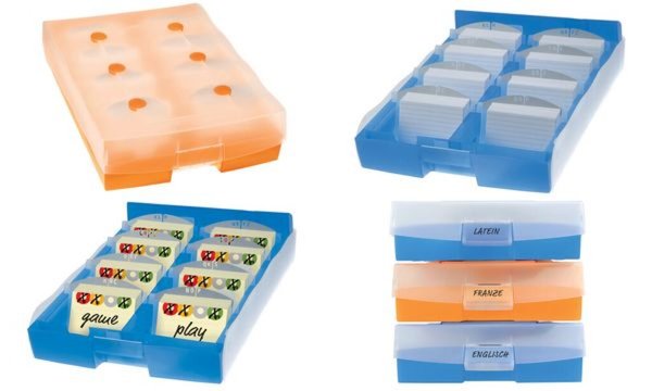 HAN Karteiregister A-Z für Lernkart ei CROCO DUO, A8 quer (81420125)