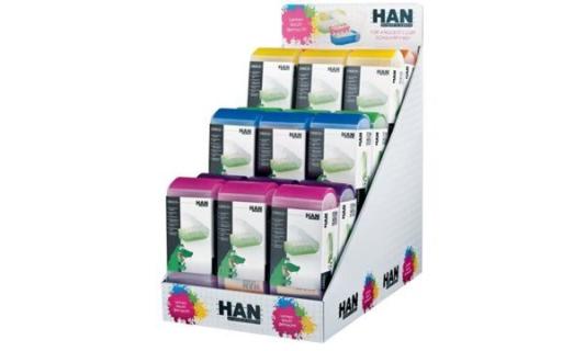 HAN Lernkartei CROCO, A8 quer, 18er Display (81420437)
