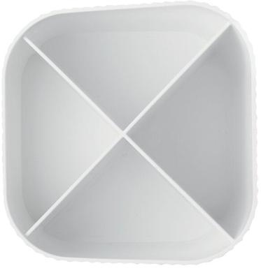 HAN Multiköcher Re-X-LOOP, Öko-Kunststoff, 4 Fächer, weiß