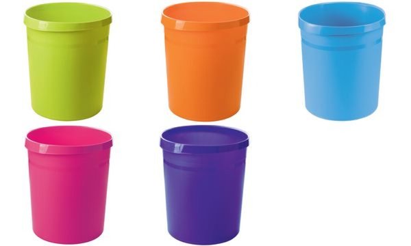 HAN Papierkorb GRIP TREND COLOURS, PP, 18 Liter, hellblau (81420565)