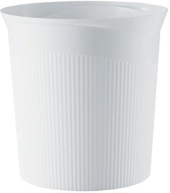 HAN Papierkorb Re-LOOP, Öko-Kunststoff, 13 Liter, weiß