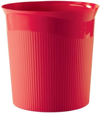 HAN Papierkorb Re-LOOP, Öko-Kunststoff, 13 Liter, rot
