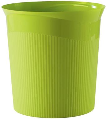 HAN Papierkorb Re-LOOP, Öko-Kunststoff, 13 Liter, lemon