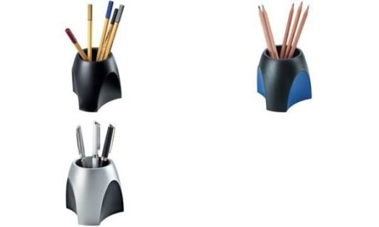 HAN Stifteköcher DELTA Silber Editi on, silber/schwarz (81420188)