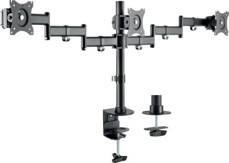 Tripple Monitor-Tischhalterung 15-27" HA Tablemount KB Triple