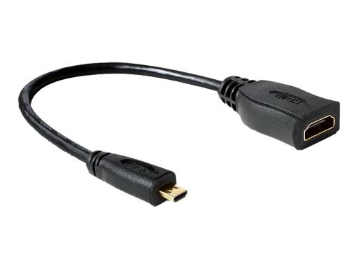  HDMI-A Bu mit 23 cm Kabel