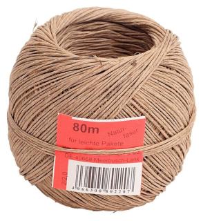 Naturfaserkordel fein 2/2,0 bis 4kg, 80m Lauflänge