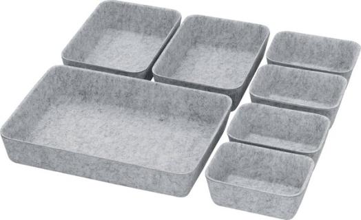 Schubladen-Organizer - Filz the organizer - 7-teiliges Set