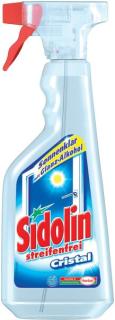 Sidolin Streifenfrei Cristal 500ml, Schaum-und Sprühpistole