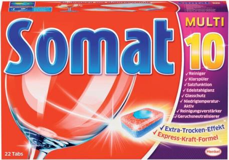 Somat Tabs All in 1 Extra 26 Stück Maschinentabs für Spülmaschinen