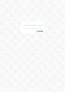 Heftschoner Folie A4 hoch weiß gedeckt