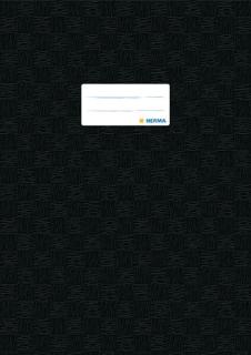 Heftschoner Folie A4 hoch schwarz gedeckt