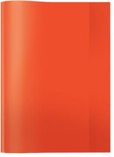 Heftschoner Folie transp. A4 rot hoch