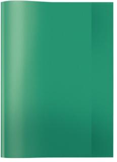 Heftschoner Folie transp. A4 dunkelgrün
