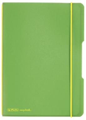 HERLITZ 11361540 A6 40Blätter Grün - Gelb Notizbuch (11361540)