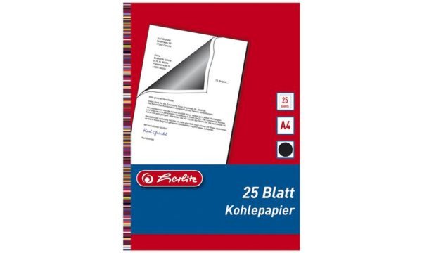 Image HERLITZ_Kohlepapier_DIN_A4_Inhalt_25_Blatt_img2_3842567.jpg Image