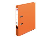 HERLITZ Ordner maX.file protect plus, Rückenbr.:50mm, orange DIN A4, Voll-PP-Ku