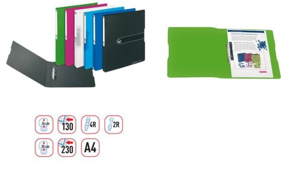 Image HERLITZ_Ringbuch_PP_A4_2_Ringen_25mm_farblos_img3_4285487.jpg Image