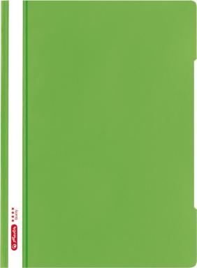 HERLITZ Schnellhefter  A4 PP     Quality hellgrün 1er
