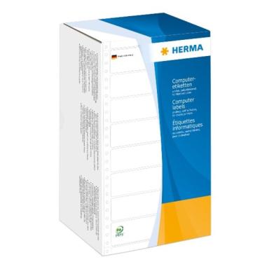 HERMA Computeretiketten weiß 147,32x73,8 mm perf.  4000 St.