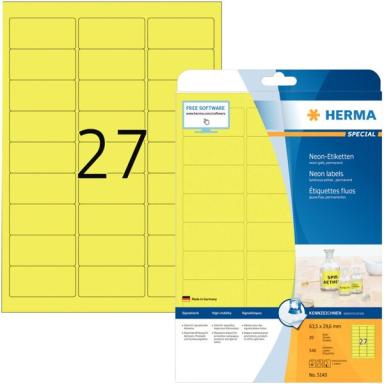 Image HERMA_Etiketten_A4_neon-gelb_635x296_mm_img3_3798955.jpg Image
