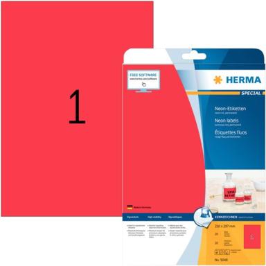 Image HERMA_Etiketten_A4_neon-rot_210x297_mm_Papier_img4_3798966.jpg Image