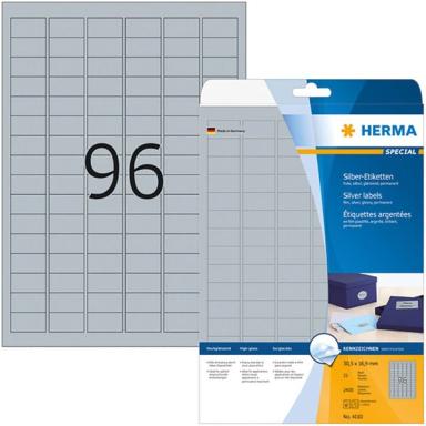 Image HERMA_Etiketten_A4_silber_305x169_mm_Folie_img2_3799316.jpg Image
