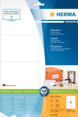 Image HERMA_Etiketten_Premium_A4_wei_105x74_mm_img1_3798943.jpg Image