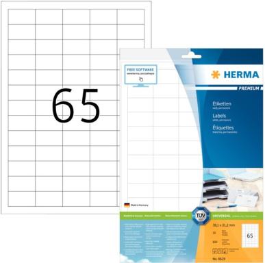 Image HERMA_Etiketten_Premium_A4_wei_381x212_img1_3799389.jpg Image