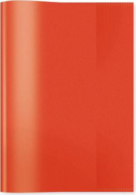 HERMA Heftschoner PP A5 transparent/rot - Rot - Transparent - Polypropylen (PP)
